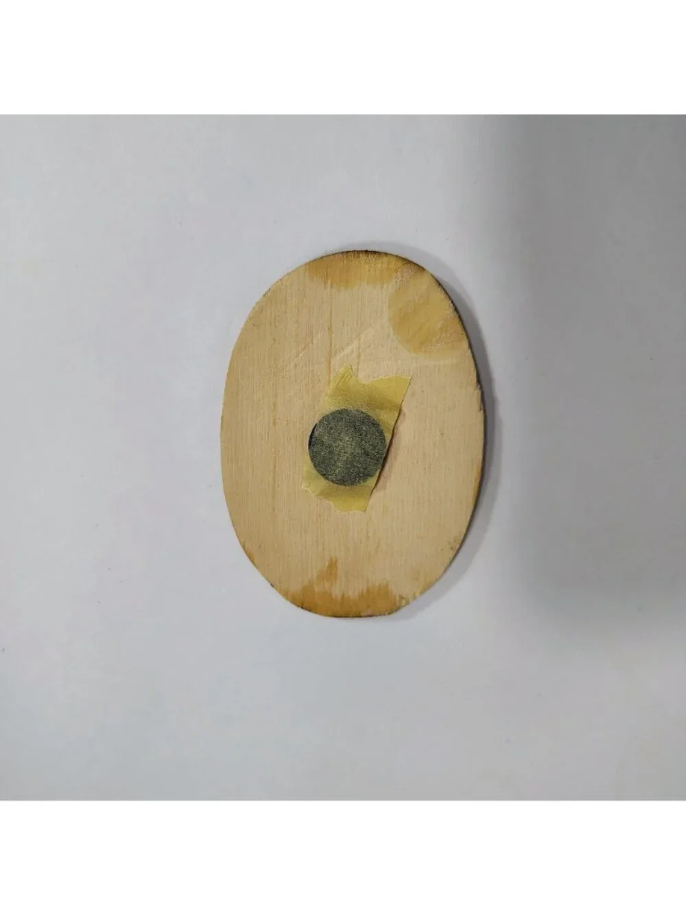 President Bukele El Salvador Oval Wooden Magnet Souvenir 4 Inches